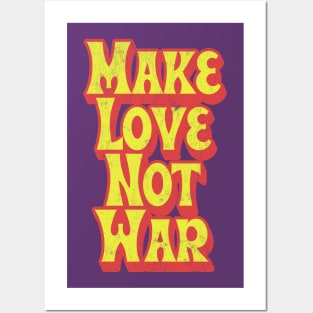 Make Love Not War Posters and Art